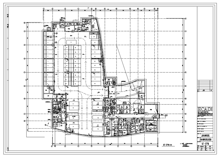 上海市胸科医院室内装修设计施工图102张