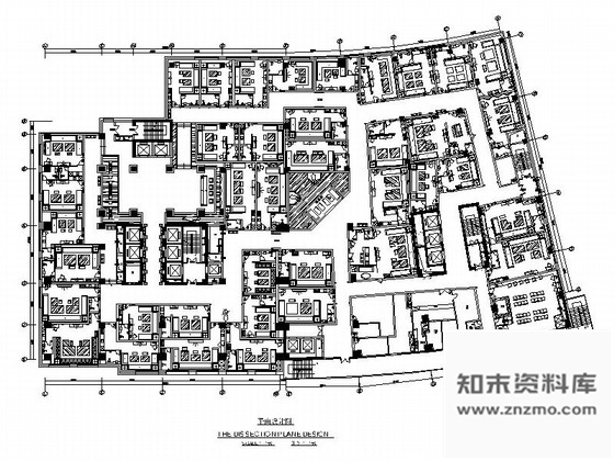 施工图浙江高档商务欧式风格娱乐会所室内装修施工图含效果