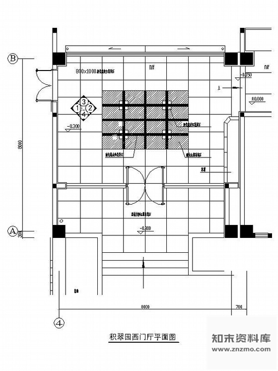 福建博物馆-积翠园西门厅装修图