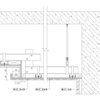 材料接口及各种门节点大样 通用节点