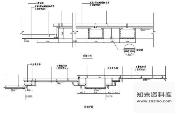 图块/节点二级吊顶节点