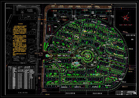 园林景观cad图纸
