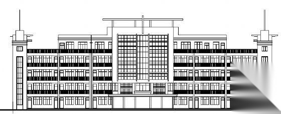 某五层中学教学楼建筑施工图