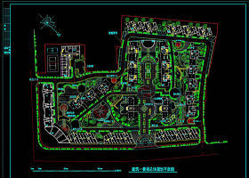 某小区cad景观图纸