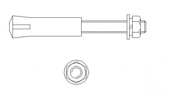 钢膨胀螺栓详图图库