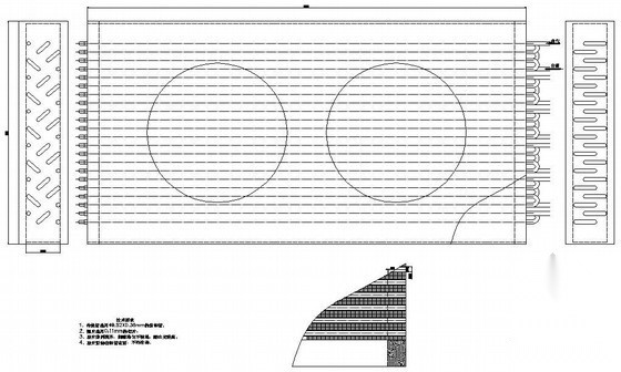 冷凝器（风冷）大样图