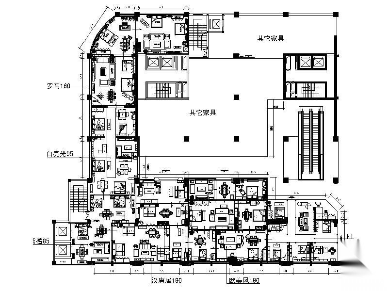 [海南]某家具旗舰设计图