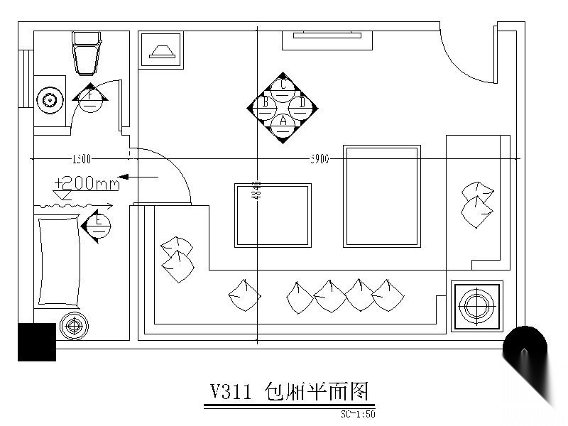 酒吧包间装修图