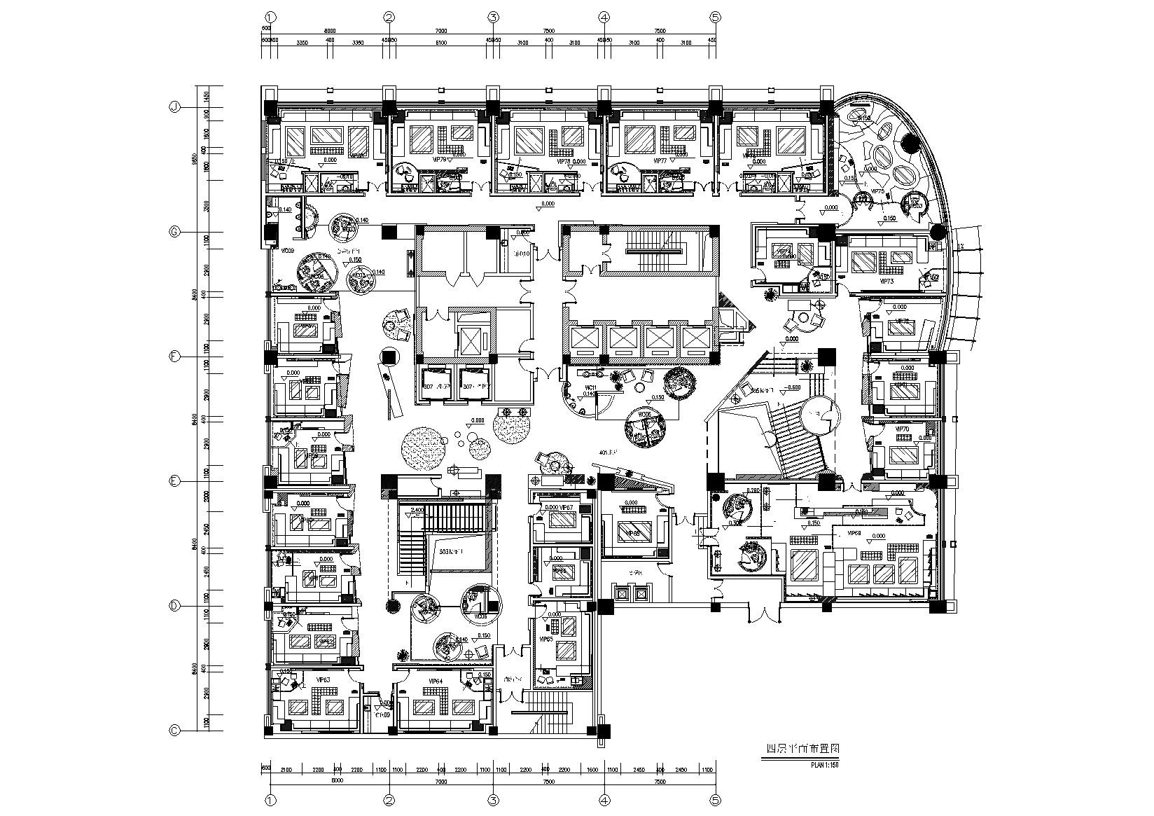 [河北]石家庄中宏KTV装饰项目施工图+效果图