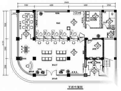 [河南]农村合作金融机构现代营业厅装修施工图（含效果）