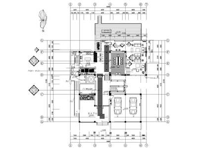 [北京]西山别墅装饰项目施工图+实景拍摄