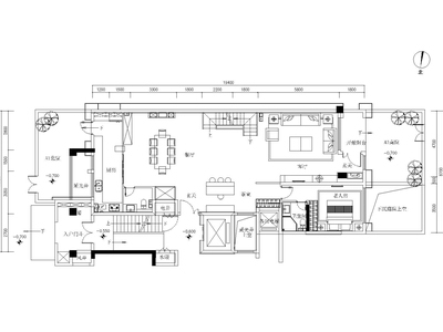 [河南]-郑州雅居乐255-A1户型别墅施工图