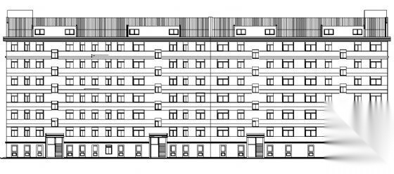 某六层住宅宿舍建筑施工图