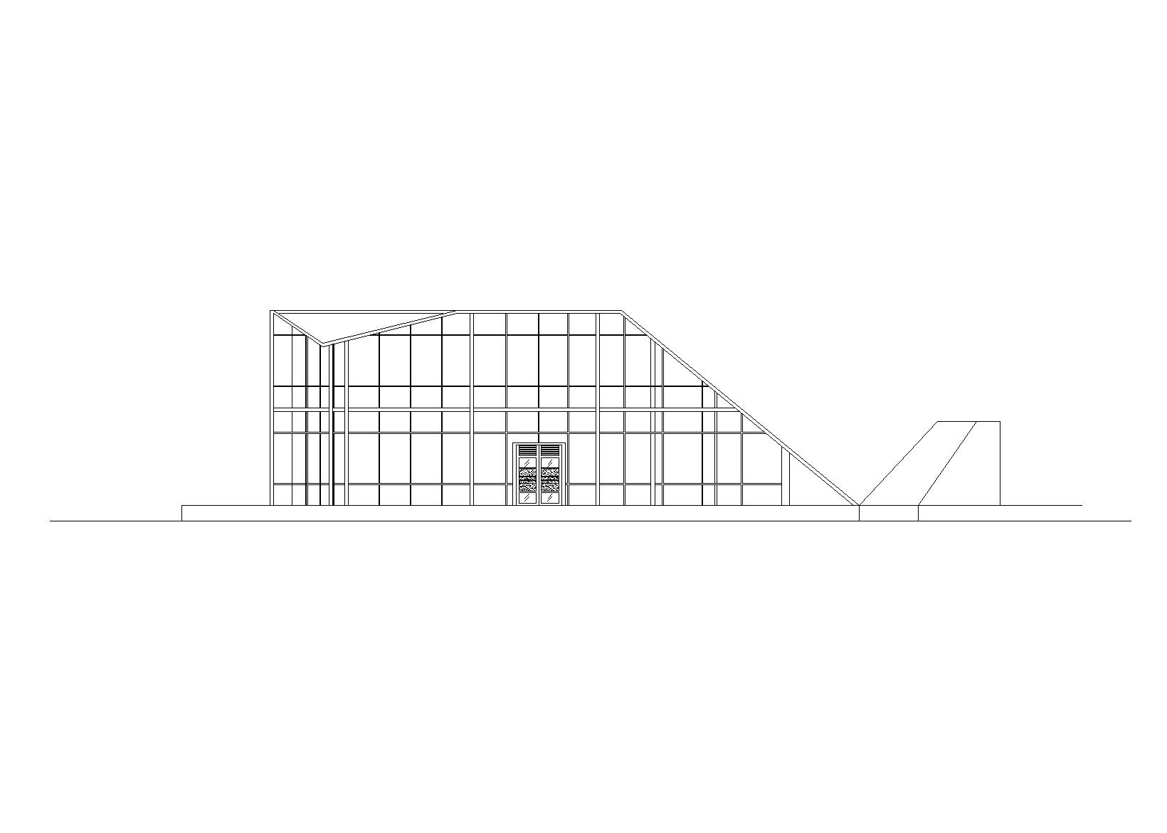 二层休息室建筑施工图设计