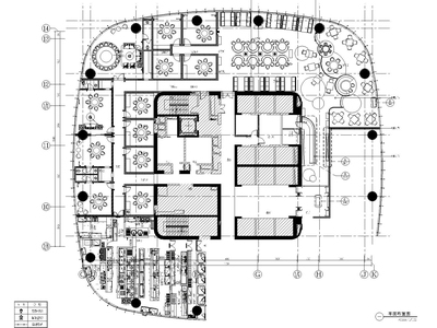 五月最新大型餐饮空间设计施工图