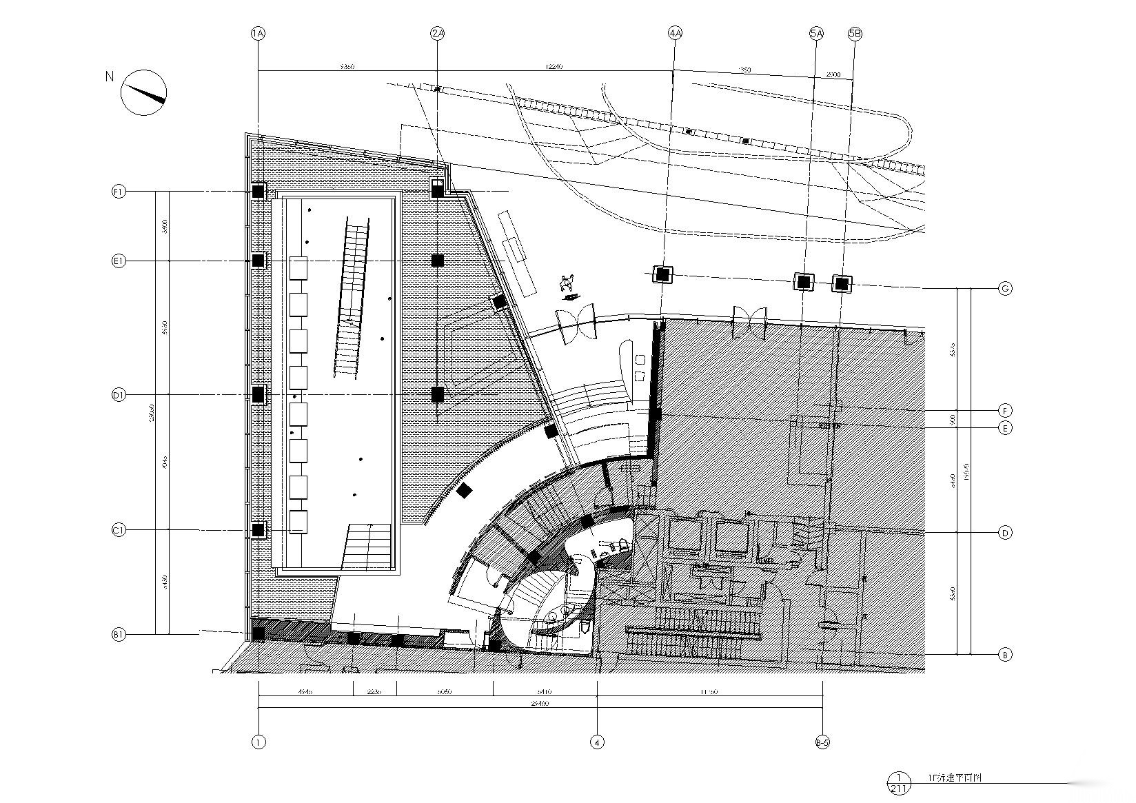 [上海]李玮珉-瑞安房地产上海公寓展厅全套CAD施工图+...