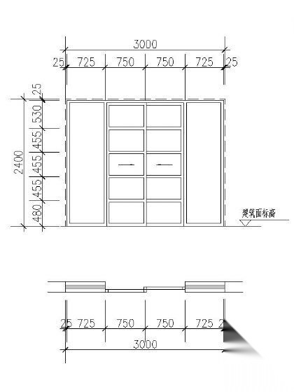 千种门窗大样图 通用节点