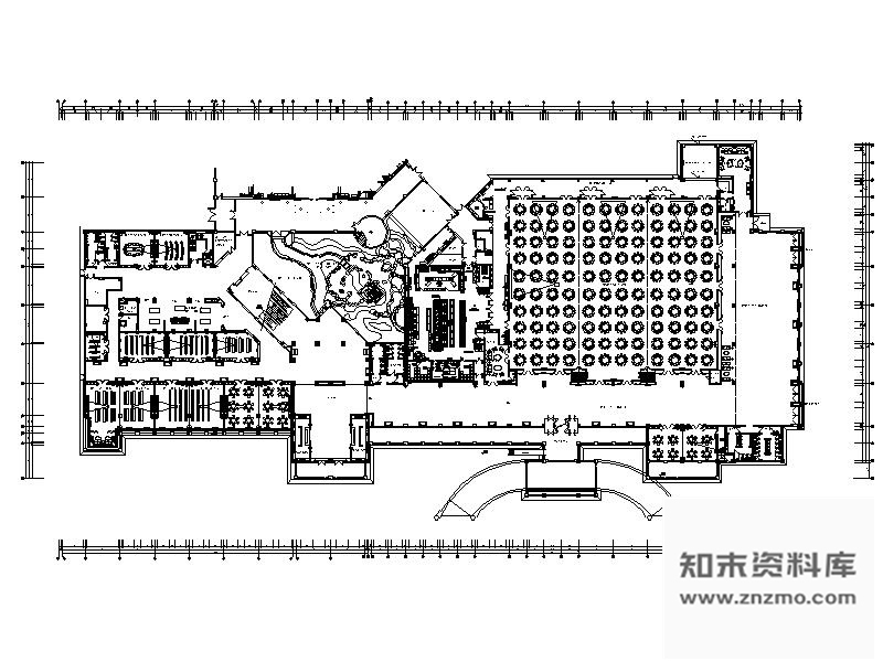 施工图天津某酒店多功能厅装修施工图