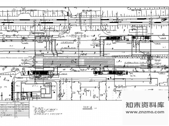 施工图湖南现代城市轨道交通地铁车站公共区装修室内设计施工图