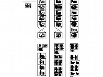 [韶山]淡雅中式风格四层别墅庄园室内施工图