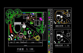 园林建筑CAD设计图