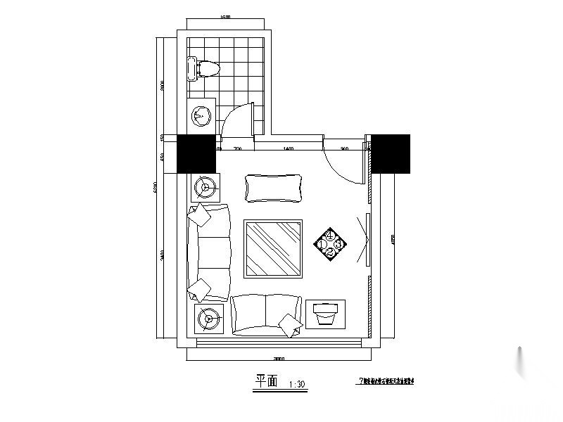 KTV包间施工图