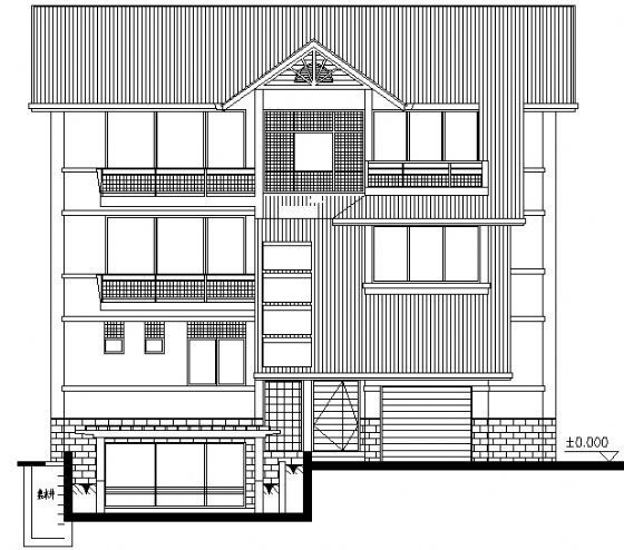 别墅建筑方案图2