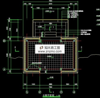 水榭施工图 cad2007