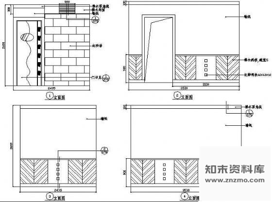 图块/节点VIP房立面图