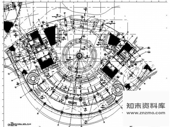 施工图某城市经典喜来登酒店室内装修图含实景