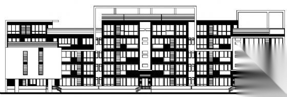 东部花园洋房9栋住宅楼建筑施工图