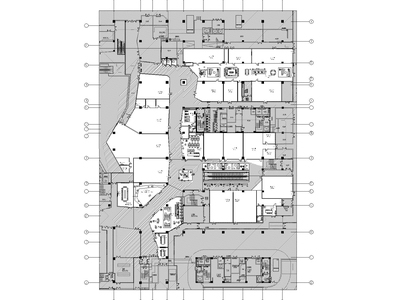 [上海]虹桥万科中心商务区│CAD施工图+设计方案+SU模