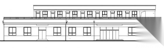 小学食堂建筑施工图