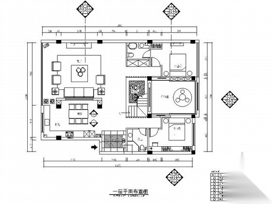 精品现代简约风格两层别墅室内设计装修施工图（含效果）