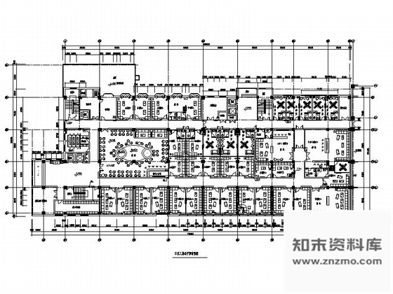 施工图河北某豪华酒店KTV室内装修施工图