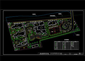 总图CAD景观图纸