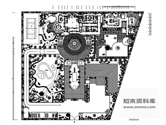 施工图缅甸原创私人豪宅三层别墅室内装修施工图含效果