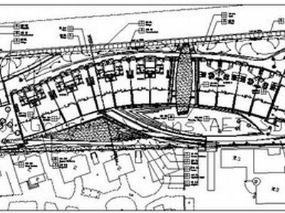 某住宅区局部组团绿地景观设计施工图