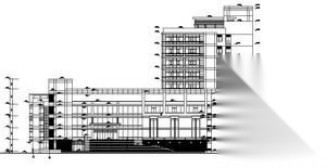 安徽大学某图书馆建筑方案文本