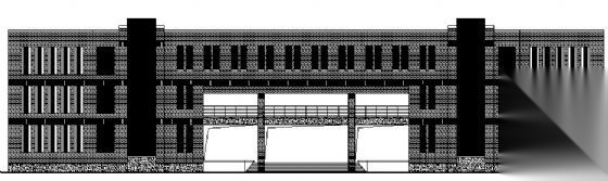 某三层学校办公楼建筑方案图