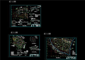 景观设计CAD景观图纸