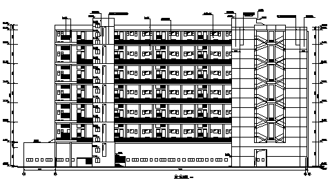 高层多栋塔式住宅建筑施工图（含有水暖电全专业图纸）