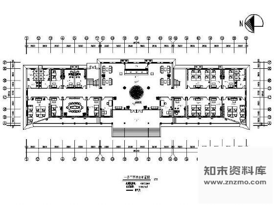 图块/节点某办公楼装修方案图