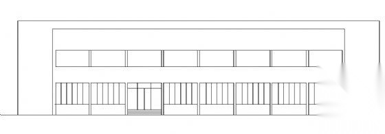 某小型办公室建筑图