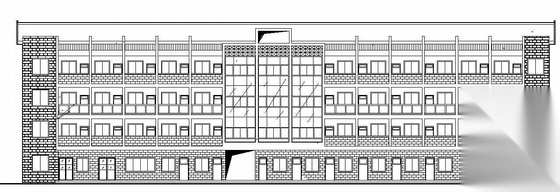 [金华市]某四层办公楼建筑结构水电施工图