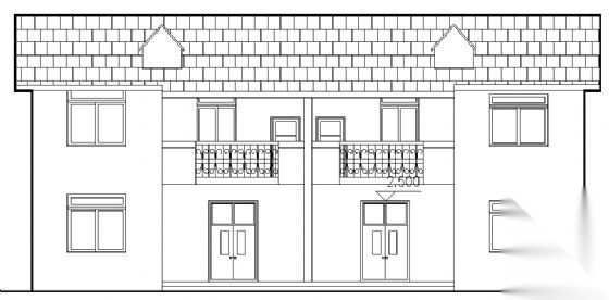 三个新农村建设住宅楼建筑方案图