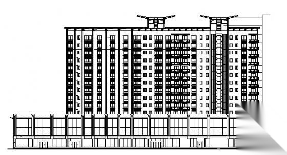 10号楼住宅建筑图（一）