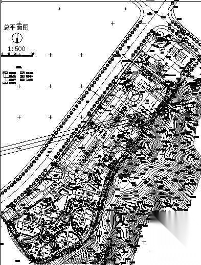 湖北某大学城休闲街设计方案 景观