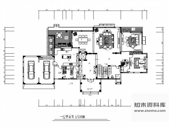 施工图原创现代风格四层别墅施工图含效果图