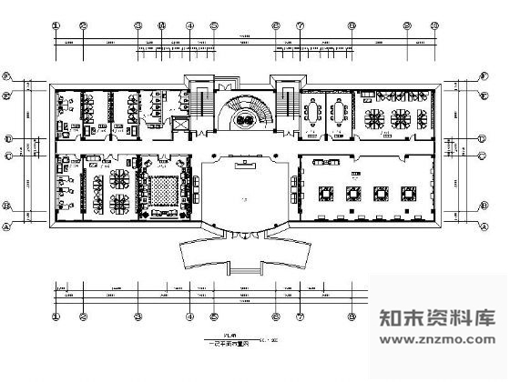 图块/节点办公楼平面图